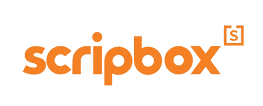 Scripbox logo — Peach customer